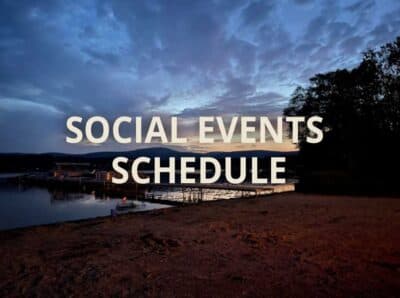 Social Events Schedule