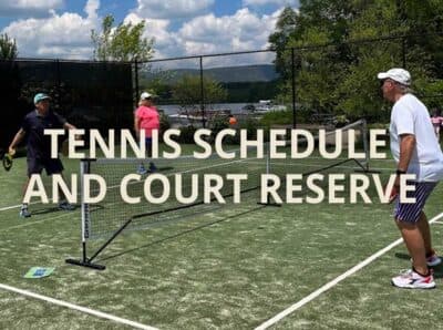 Tennis Schedule & Court Reserve